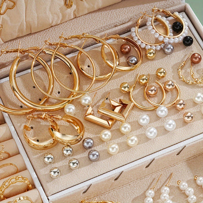 Boucles d’oreilles, 86 pièces pour quotidien et occasions – vue détaillée 2