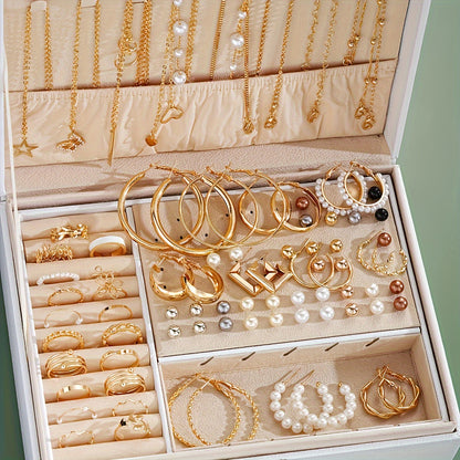 Boucles d’oreilles, 86 pièces pour quotidien et occasions – vue détaillée 6