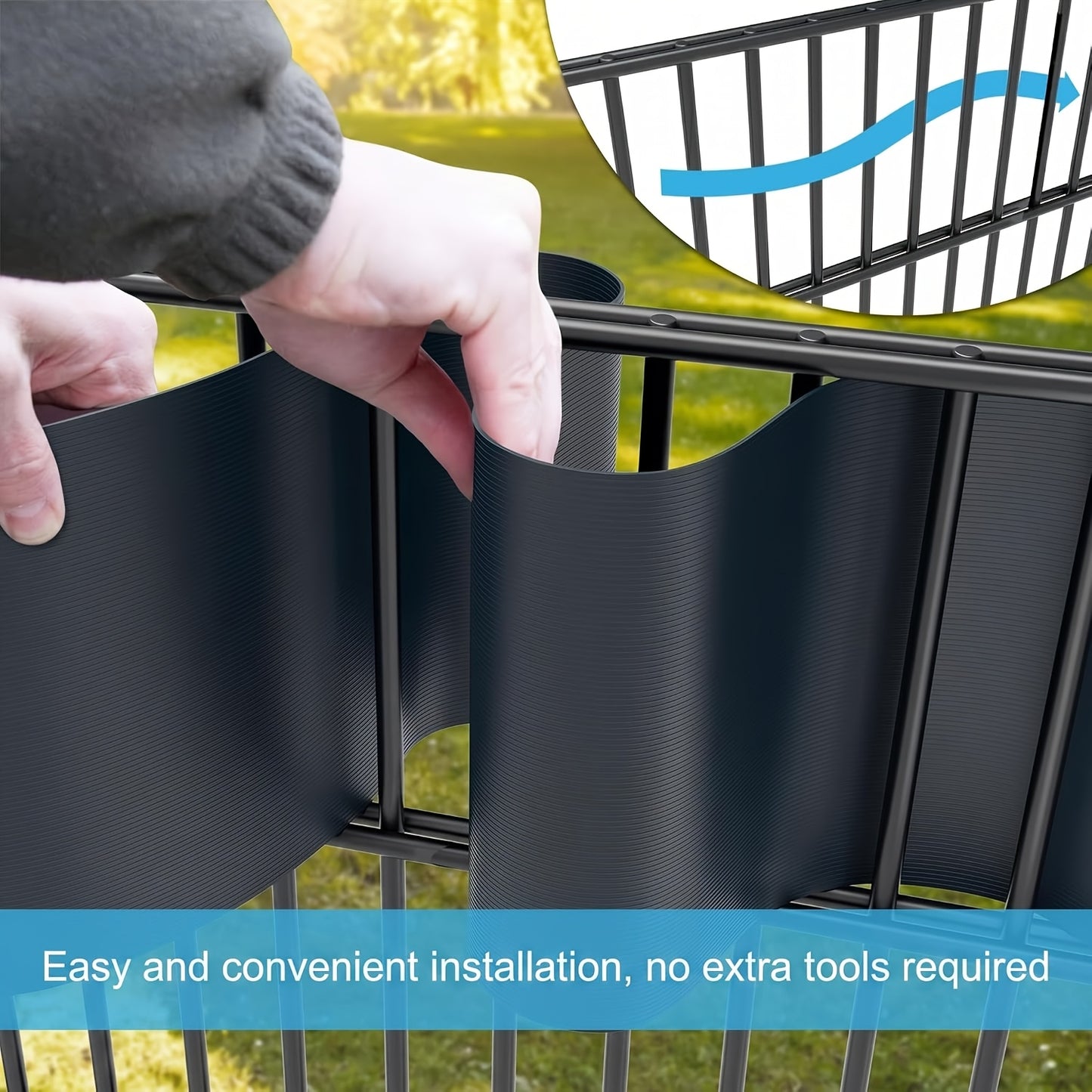 Brise-vue, 19 cm pour jardin et balcon – vue détaillée 4