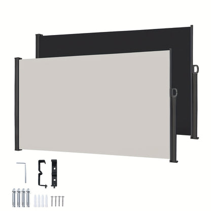Brise-vue, Gris foncé pour jardin et balcon – vue principale