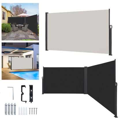 Brise-vue, Gris foncé pour jardin et balcon – vue détaillée 8