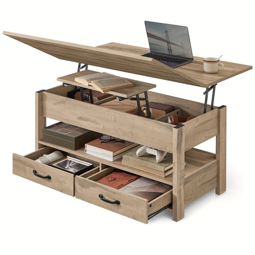 Bureau informatique, mesurant 50 X 100 X 49.1/X64.1 cm pour télétravail et études – vue principale