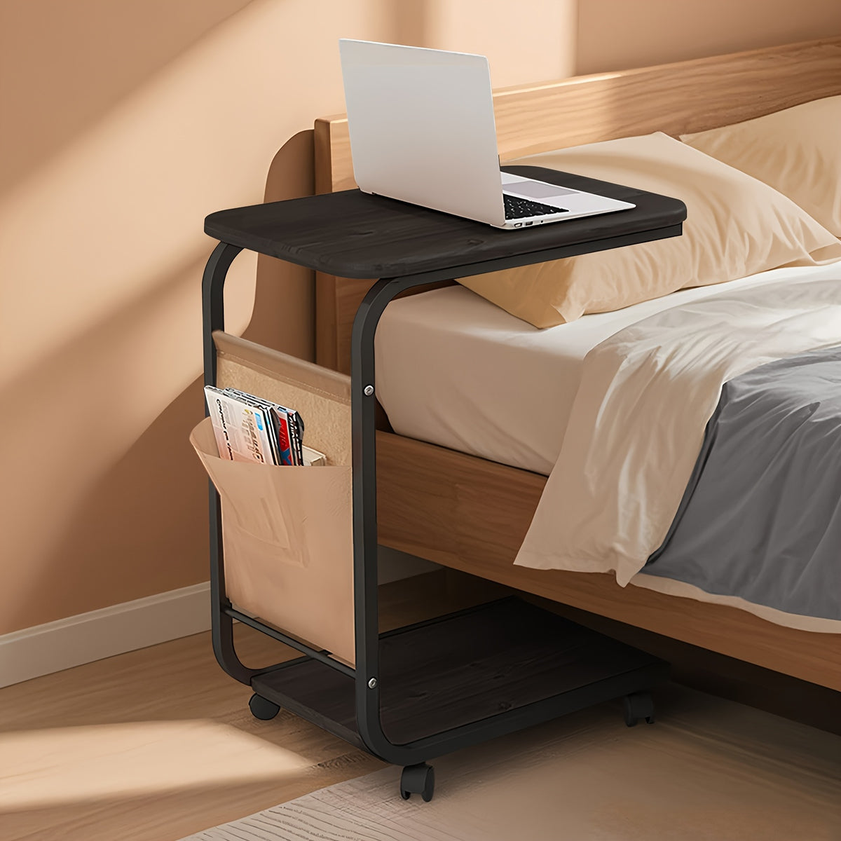 Bureau informatique, Noyer pour bureau et télétravail – vue détaillée 4