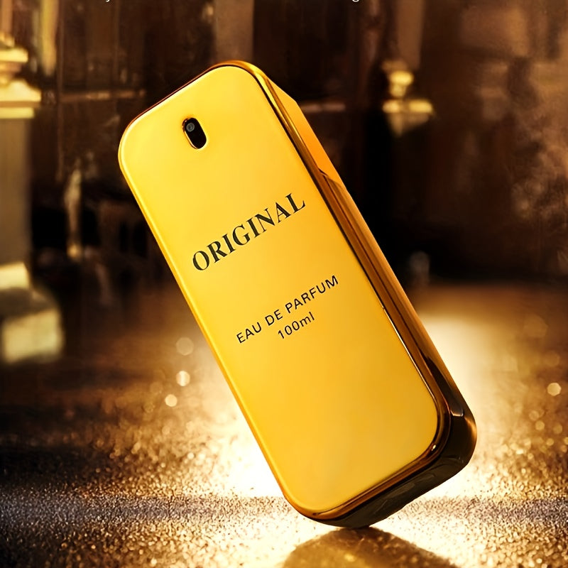 Une eau de Cologne luxueuse pour hommes, offrant une fragrance boisée agréable, dans un flacon en verre sophistiqué fabriqué à la main, parfait pour les fêtes et les rendez-vous, le cadeau idéal pour lui