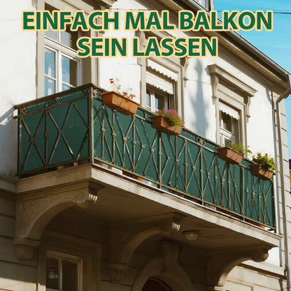 Filet de Protection BayernLive - Clôture d'Intimité, Filet -Vent Durable, Écran d'Ombre pour Clôtures - Résistant aux UV, Tissu -Vent et Protection Solaire pour Terrains de Sport, Jardins, Courts de Tennis, Clôtures Extérieures