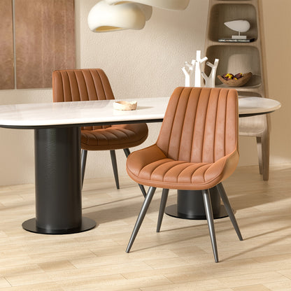 Chaises de salle à manger, Ensemble de 2/4/6, Chaises de cuisine, Chaises rembourrées avec pieds en métal, Chaise de salon avec coussin de dossier, pour salle à manger, Chaise de réception, Bureau