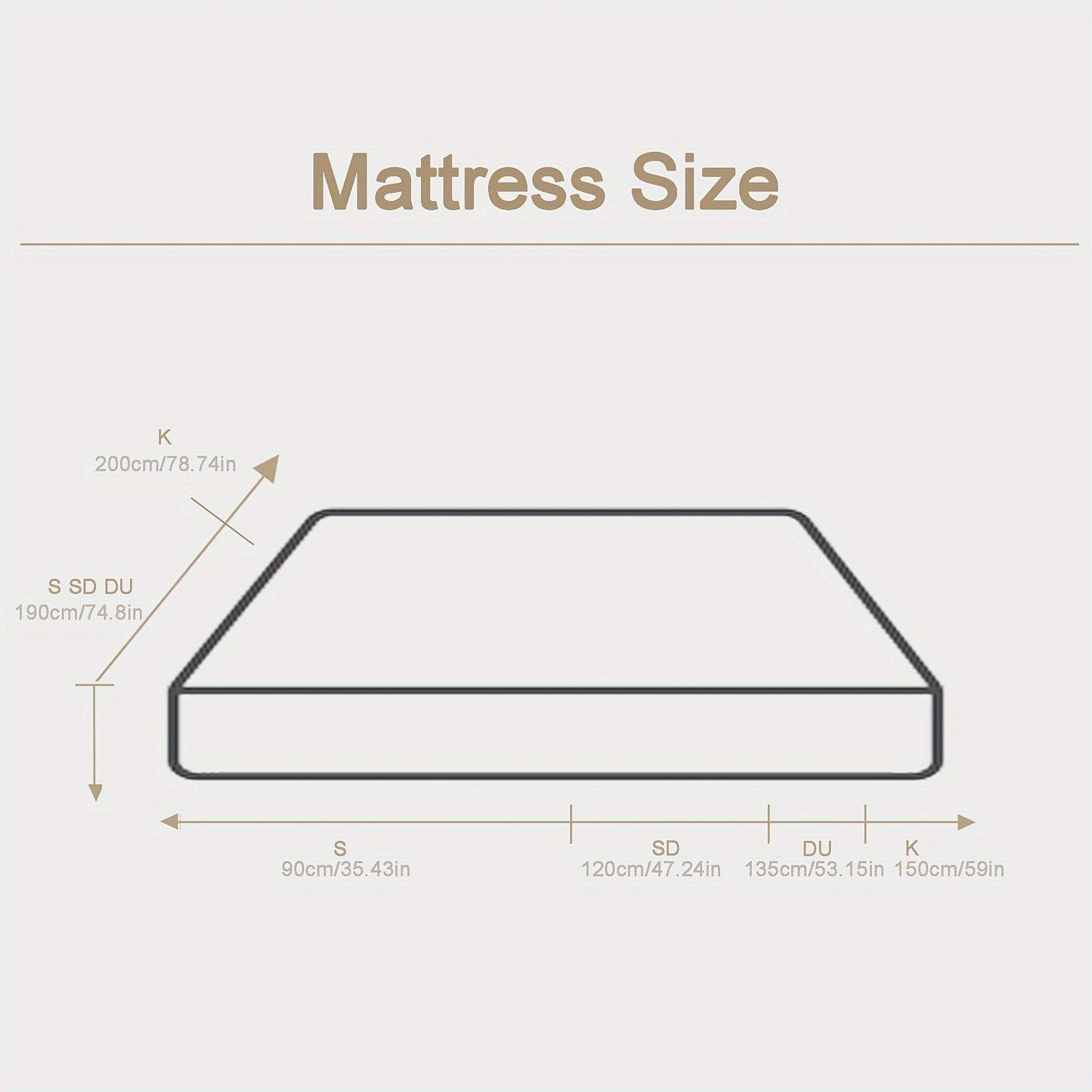 Matelas 140 x 200 cm - Dureté H3 Le matelas hybride à ressorts ensachés et mousse à mémoire de forme en boîte pour un soutien ultime et un soulagement de la pression, Matelas de lit