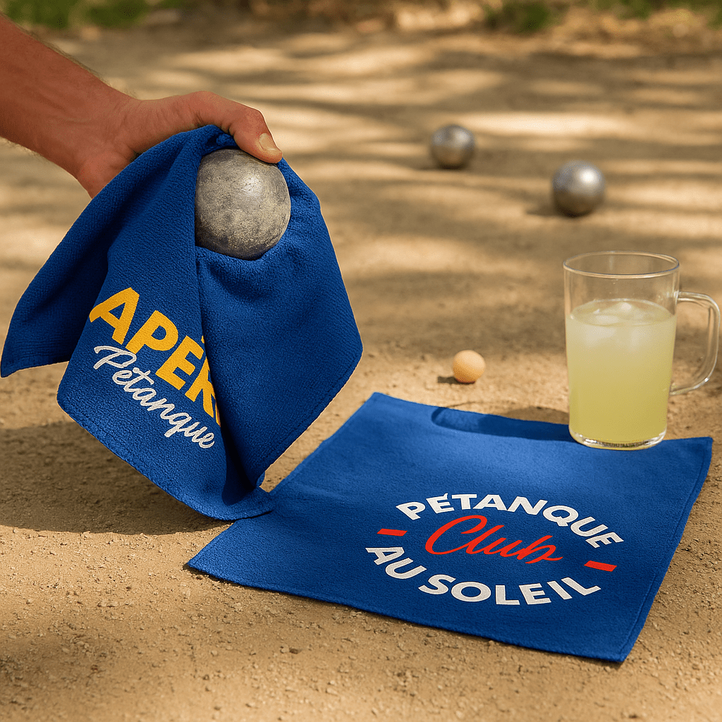 Duo Chiffonnettes pour Parties de Boules