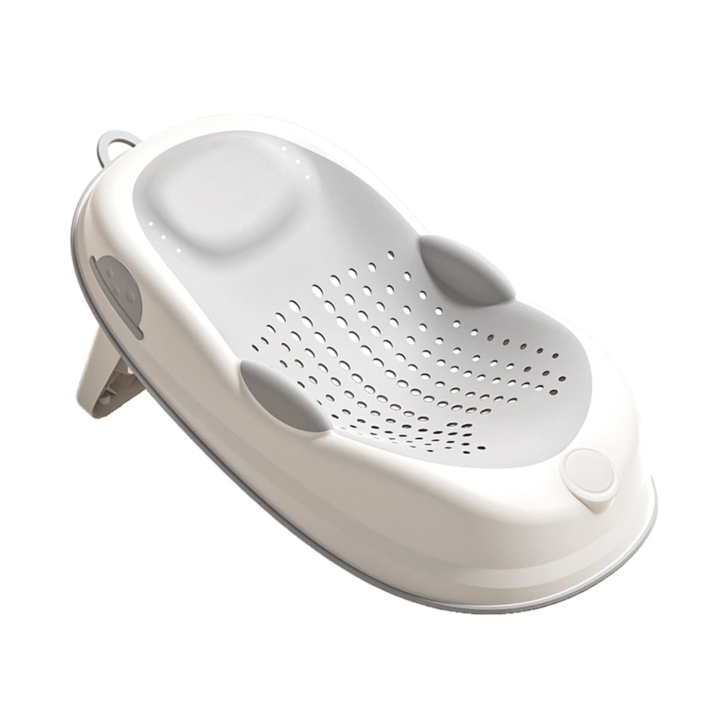 Chaise de Bain pour Bébé avec Design Léger, Dossier Surélevé et Coussin de Siège Adaptée aux Nouveau-Nés jusqu'à 36 Mois (Poids Ne Dépasseant Pas 15 Kilogrammes)