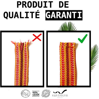 Kardoune Authentique d'Algérie + Fiche tutoriel + Pochette en coton