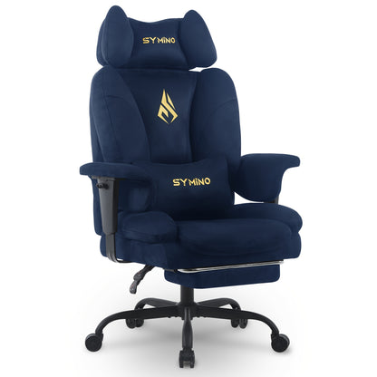 Fauteuil de gaming Symino, fauteuil canapé, nouveau design d'appui-tête et de dossier, fauteuil canapé ergonomique, confort enveloppant amélioré