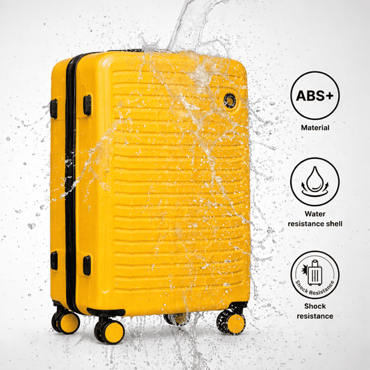 Valise à choisir entre XXL de grandes dimensions, environ 75 x 50 x 30 cm ou 64,5 x 44 x 26,5 cm ou Cabine 55 x 40 x 20 cm / Haute qualité 28" 24" 20" à choisir, Bagage cabine ABS+, Bagage à main avec serrure numérique et roues à 360°, 4 ROUES DOUBLE, Bag