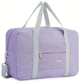 Sac de voyage léger sous-siège pour hommes et femmes - Sac de nuit durable avec bandoulière, intérieur spacieux, coutures renforcées, tissu facile à nettoyer, cadeau incontournable pour les vacances 2025