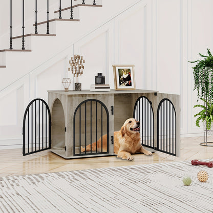 Cage pour chien, 100 cm pour animaux et maison – vue détaillée 6