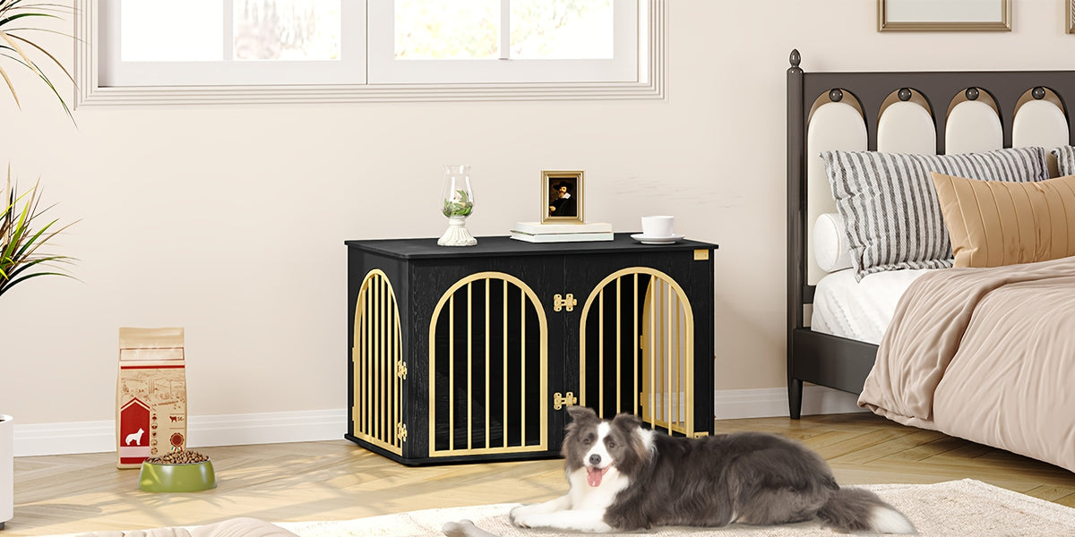 Cage pour chien, 100 cm pour animaux et maison – vue détaillée 14