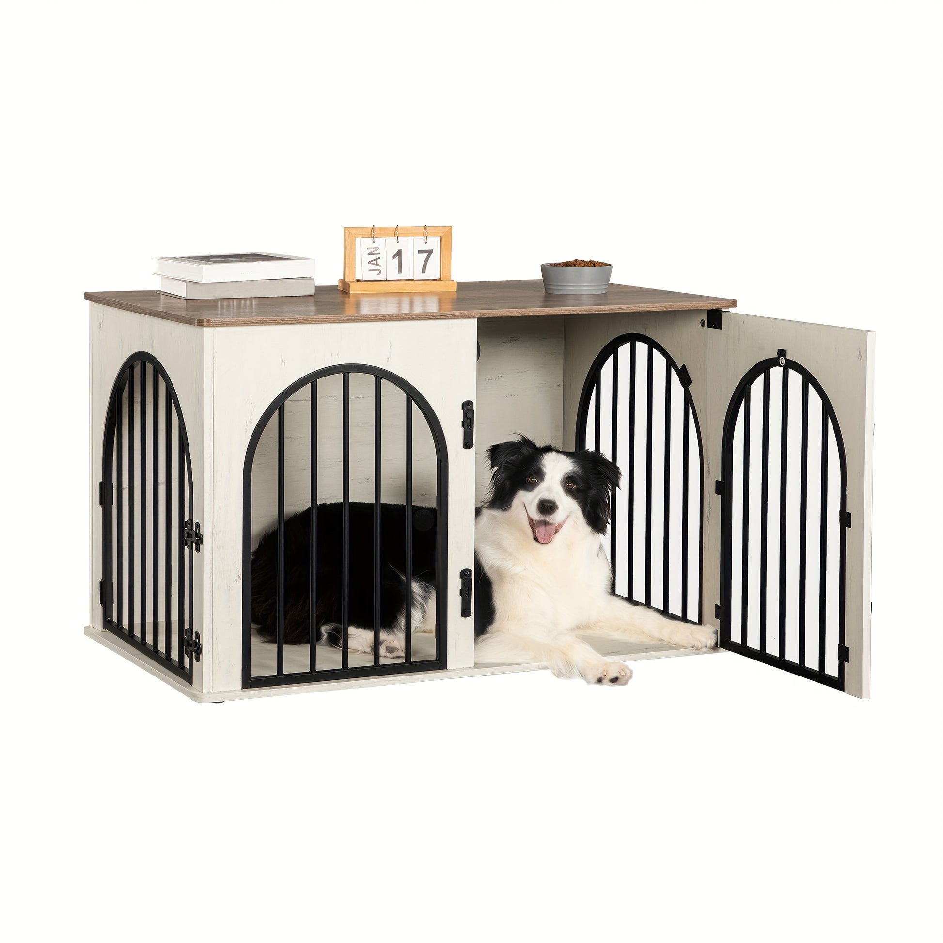 Cage pour chien, 100 cm pour animaux et maison – vue détaillée 15