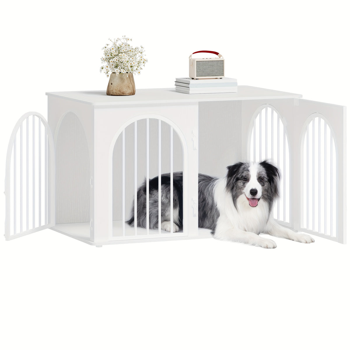 Cage pour chien, 100 cm pour animaux et maison – vue détaillée 18