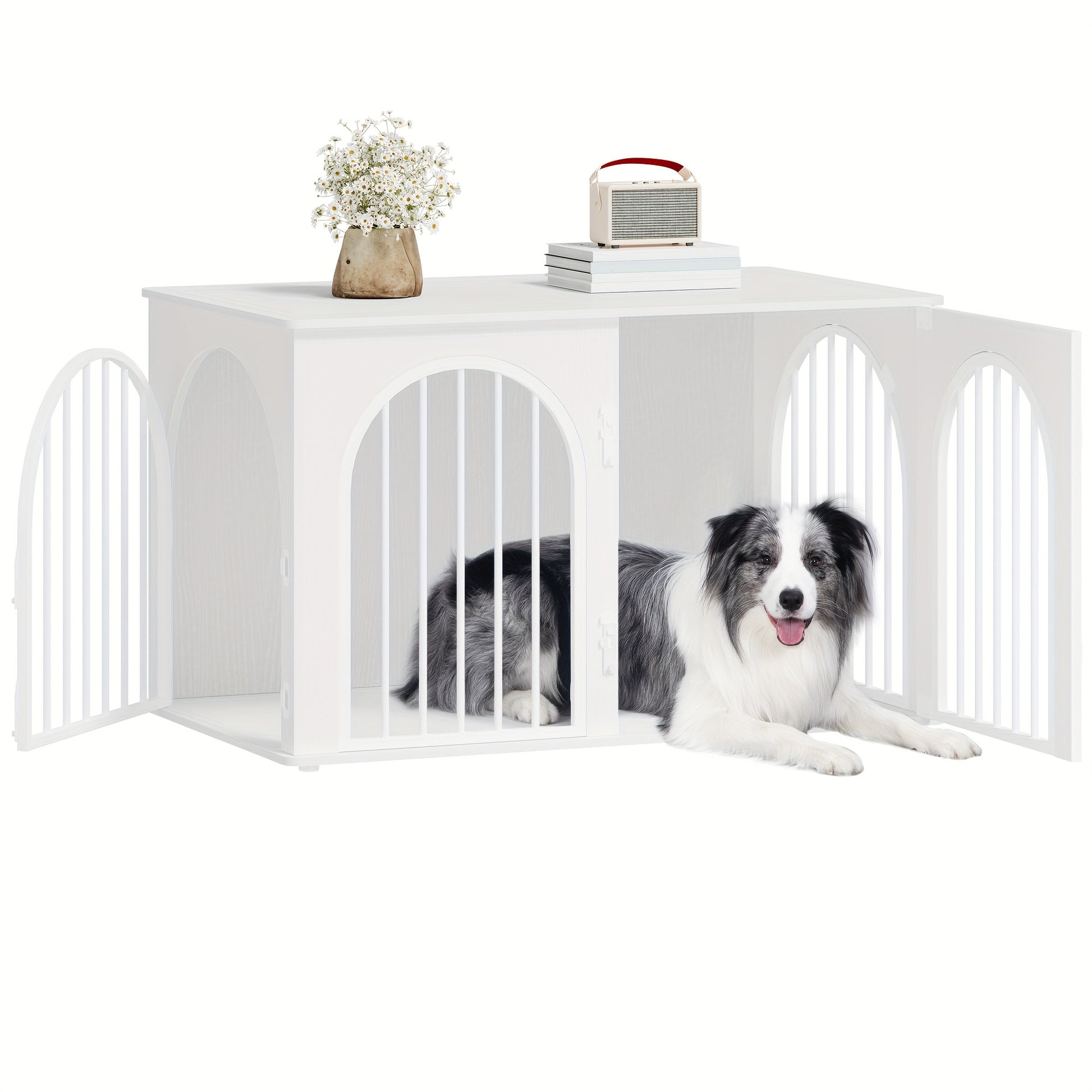 Cage pour chien, 100 cm pour animaux et maison – vue détaillée 18