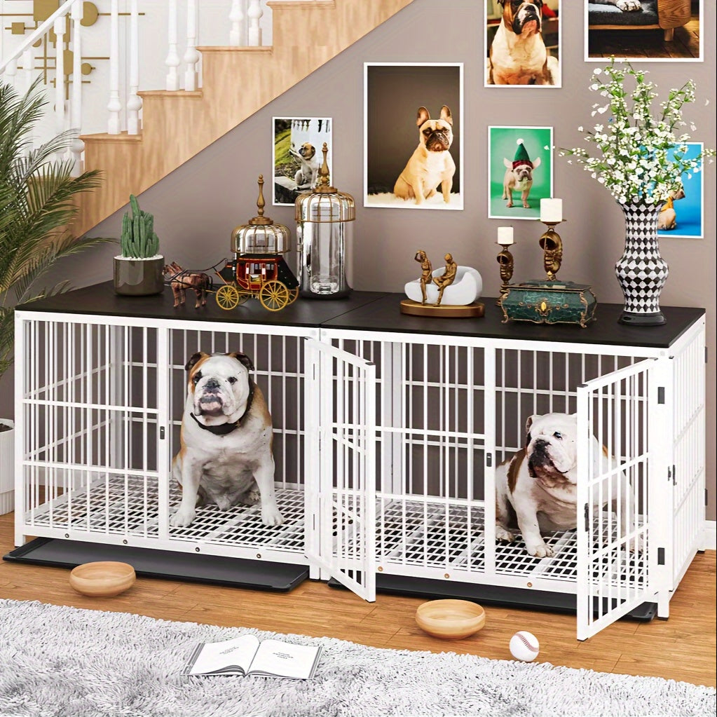 Cage pour chien, bois pour animaux et maison – vue détaillée 11