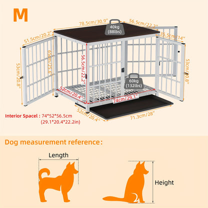 Cage pour chien, bois pour animaux et maison – vue détaillée 20