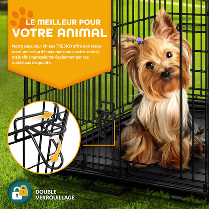 Cage pour chien, pliable pour véhicule et déplacements – vue détaillée 5