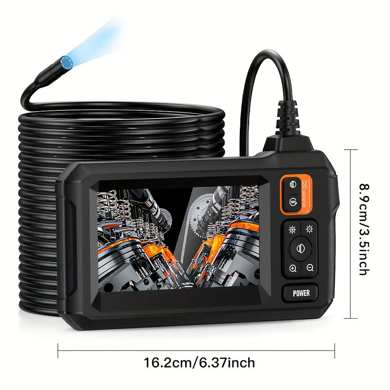 Caméra d'inspection de tuyaux HD, éclairage LED pour obstruction de vidange et quotidien – vue détaillée 2