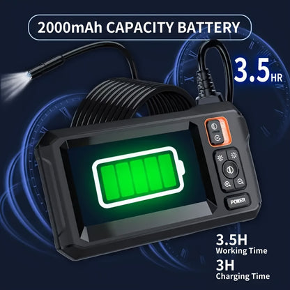 Caméra d'inspection de tuyaux HD, éclairage LED pour obstruction de vidange et quotidien – vue détaillée 6
