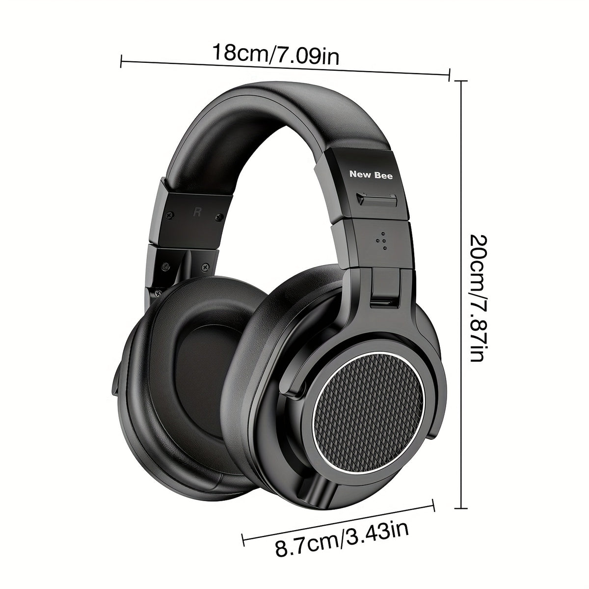 Casque de Studio Professionnel Filaire, 6.35mm pour Enregistrement et quotidien – vue principale