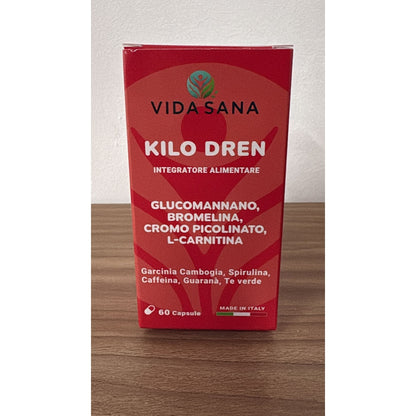 [PROMOTION 2pièces] 2 KILODREN + BROMÉLINE pour Femme et Homme, Intégrateurs pour une Silhouette Parfaite au Quotidien - Extraits Naturels