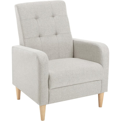 1pc Fauteuil de loisirs, Siège confortable avec accoudoirs, Fauteuil moderne, Peut être utilisé comme fauteuil TV de salon, Fauteuil de repos de bureau, Fauteuil de réception, Fauteuil de loisirs de chambre à coucher