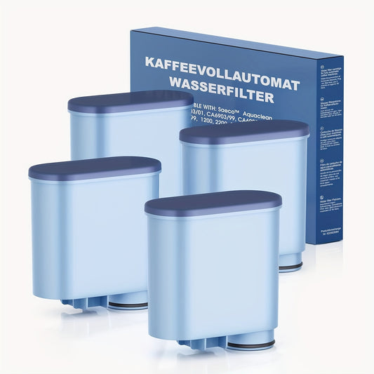 Lot de 6 filtres à eau de rechange compatibles avec AquaClean CA6903/10 CA6903/22 CA6903, cartouche de filtre à eau à 2 étages adaptée aux machines à café entièrement automatiques Saeco &