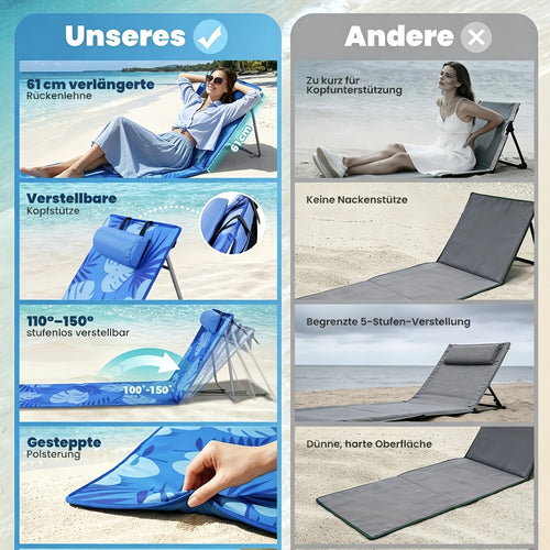 Chaise de camping, pliable pour quotidien et école – vue principale