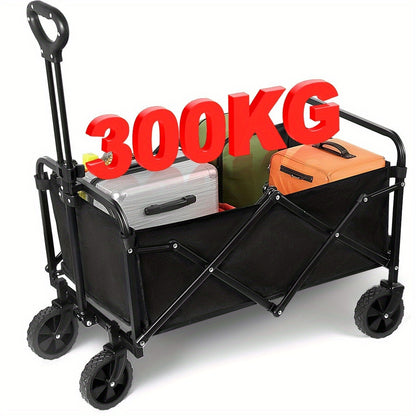 Chariot pliable, 300 kg pour voyage et camping – vue détaillée 9