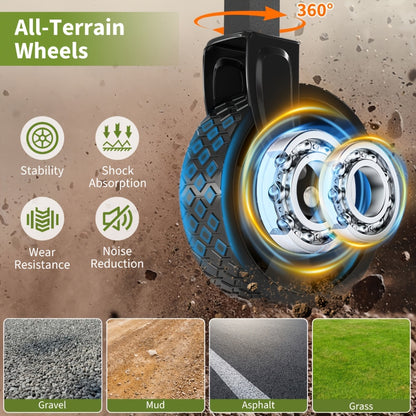 Chariot pliable, réglable pour jardin et terrasse – vue détaillée 7