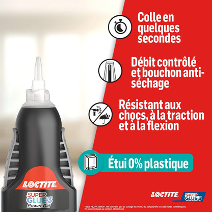 Colle instantanée, Unitaire pour la plupart des matériaux et maison – vue détaillée 2