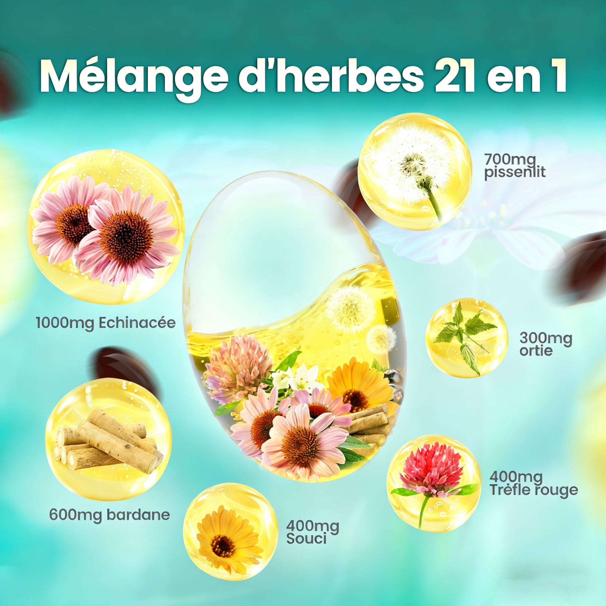 Complément alimentaire, 240 g pour les hommes et les femmes – vue principale
