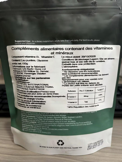 Complément alimentaire, 240 g pour les hommes et les femmes – vue détaillée 6