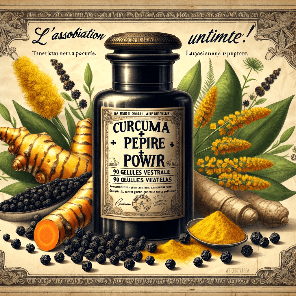 Complément curcuma et poivre noir pour quotidien et maison – vue détaillée 14