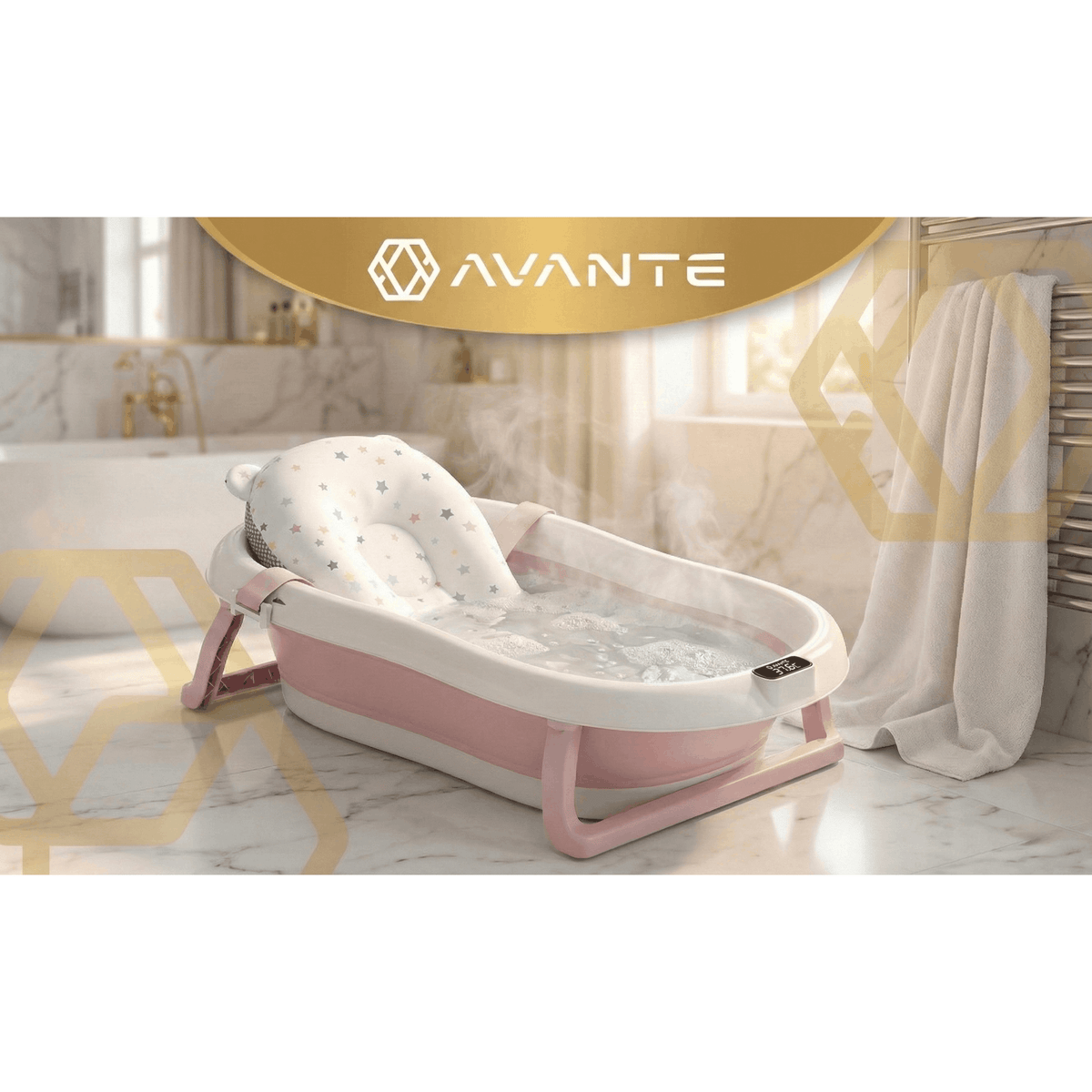Coussin de Thermomètre Pliable en Silicone, 1 pour quotidien – vue principale