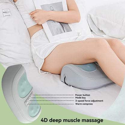 Masseur de pieds professionnel avec chaleur - Pétrissage profond pour pieds et mollets, vibration à 3 vitesses, cadeau idéal pour maman, papa, femme, mari