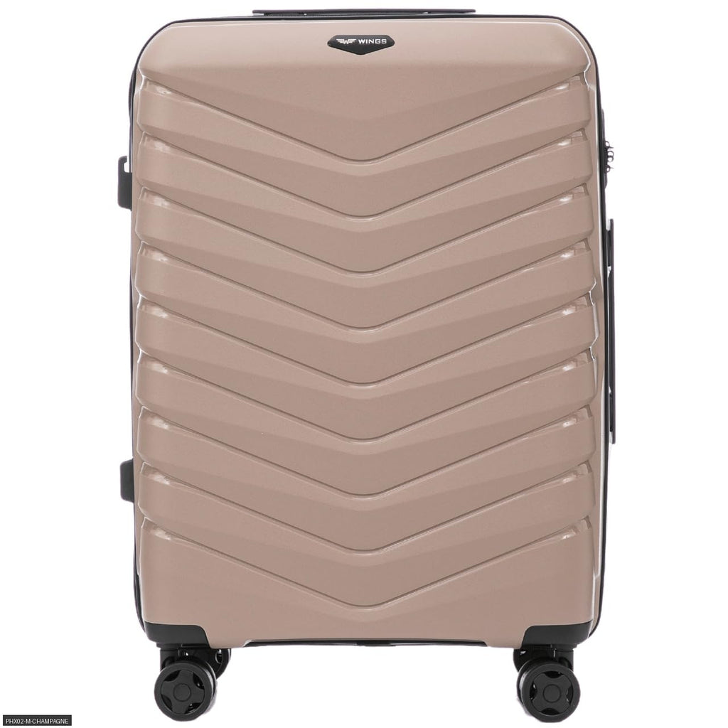 Options de bagages / Polypropylène TSA / 28" 24" 20" 18" pouces / Dimensions environ 75 x 50 x 30 cm ou 68 x 41 x 25 cm ou taille cabine 55 x 40 x 20 cm ou bagage à main 50 x 34 x 18 cm avec roues amovibles / Bagage à main ABS+ de haute qualité, bagage de