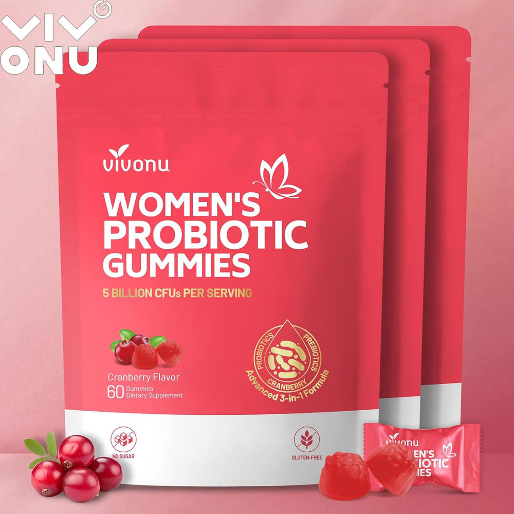 VIVONU Probiotic Fudge, canneberge Probiotic Fudge, 60 granules, 2 gélules par jour