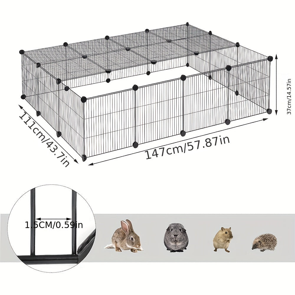 Enclos extérieur pour lapins Enclos pour cochons d'Inde
