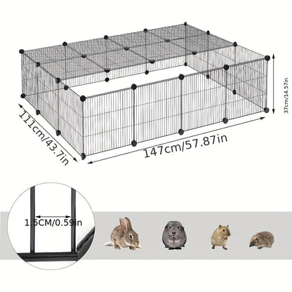 Enclos extérieur pour lapins Enclos pour cochons d'Inde