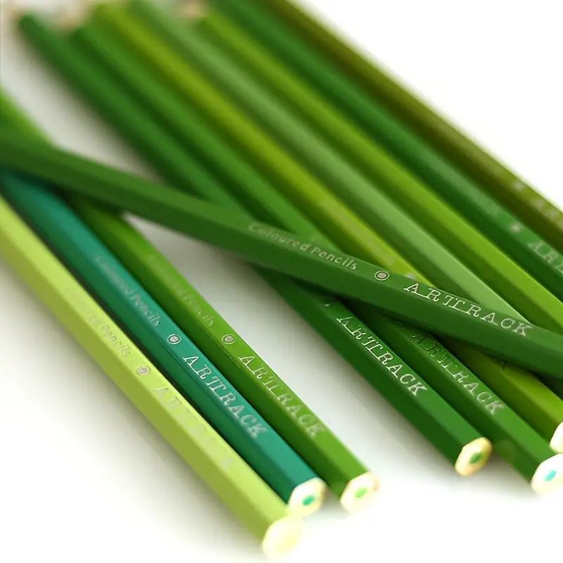 Ensemble de crayons de couleur 48/72, plein de couleurs vibrantes pour les enseignants, crayons de dessin d'art à mine souple pour le coloriage pour adultes, l'esquisse et la peinture, cadeaux de livres pour adultes