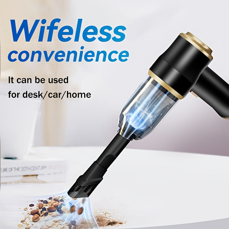 Nouvelle aspirateur domestique, mini aspirateur portatif haute puissance à chargement USB, pour nettoyer les claviers et les ordinateurs de bureau, peut être utilisé pour nettoyer les sièges de voiture, les canapés, les sols, les coussinets, les tapis de