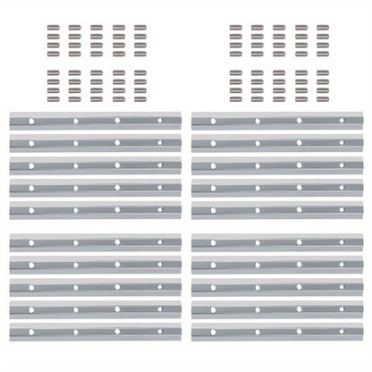 Connecteurs de profilés droits en aluminium pour pack 4-20, pour profilés en aluminium des séries 20/30/40, fente 6/8
