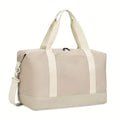 Sac de voyage unisexe 30L approuvé par les compagnies aériennes, sac de sport et bagage à main essentiel avec compartiments pour chaussures/ordinateur portable, objet personnel sous le siège pour le fitness, les vols et les escapades de week-end