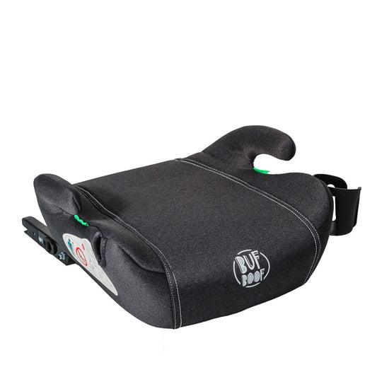 Siège auto avec Isofix BUF BOOF Isize Hero, approuvé R129, 125-150 cm ou 22-36 kg, gris fermé