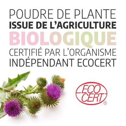 Chardon-Marie Biologique | 900 mg/jour | Silybum marianum | Certifié Ecocert | 200 Gélules